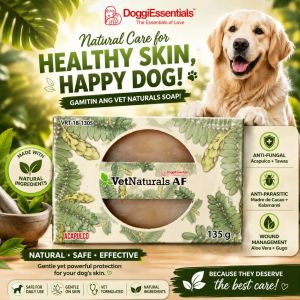 VET NATURALS DOG-CAT HERBAL SOAP (3 Variants) (Acapulco Aloe Vera Kakawate + Kalamansi)