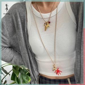 🔥ส่วนลด 10 บาท สำหรับการซื้อ 1 ชิ้น🔥ราคาถูก สร้อยโซ่ลูกปัดรูปม้าทำจากเชือกแวกซ์ปรับได้ยาวแฟชั่นสุดหรูสำหรับผู้หญิง