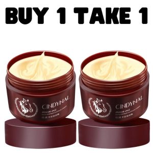 C.three [BUY1 TAKE 1] 110g Horse Oil Foot Cream Anti Chapping Callus Remover Crack Heel Repair