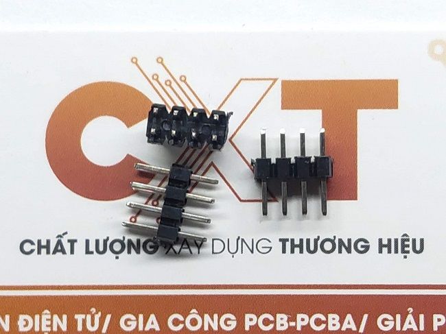 Jump đực đôi 2.0mm 2x4P - Chân Thẳng(10c)