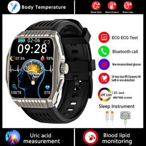 Smart Watch CES Sleep Aid Health Management ECG Detection Heart Rate Blood Pressure Monitor BT Call SOS Smartwatch