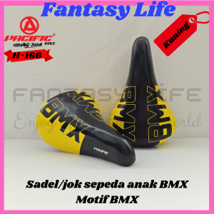 Fantasy Sadel jok BMX Pacific bagus bahan busa empuk type H-166 sepeda anak BMX mini