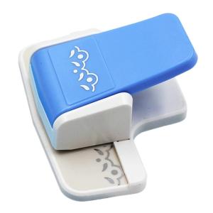 Hardened Border Punch For Cardstock Leather Fabric Handcrafts 8 Recyclable Design Templates Comfortgrip Handle