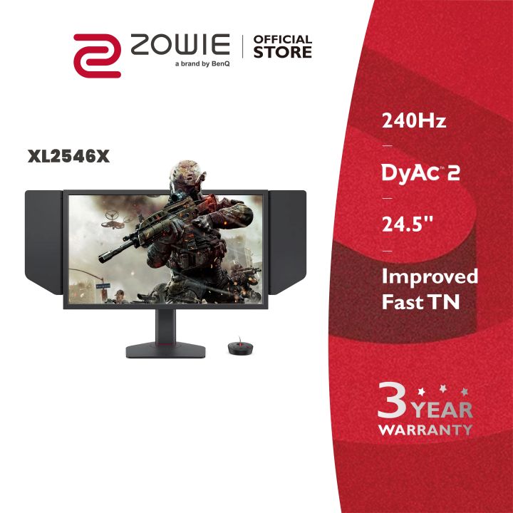 BenQ ZOWIE XL2546X | Fast TN 240Hz | DyAc™ 2 | Gaming Monitor for Esports