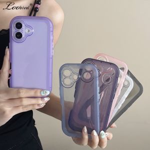 Transparent Soft Ultra Slim Case for iPhone 16 15 14 Pro Max Plus 13 11 12 X Xr Xs 7 8 Plus SE 2 3 TPU Shockproof Luxury Cover