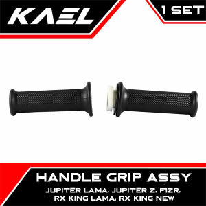 Handgrip Yamaha F1ZR & RX King Lama New & Jupiter Lama-Z Burhan Karet Pipa Slongsong Handle Hand Grip Fat Vat Pad Handfat Handvat Handpad Hanfat Assy Set