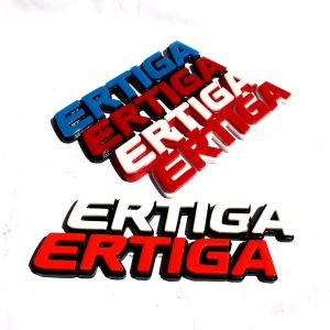 EMBLEM MOBIL ERTIGA SUZUKI 3 DIMENSI TIMBUL UNTUK AKSESORIS EKSTERIOR MOBIL TERBARU