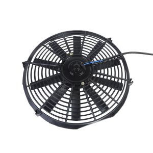 VERMILL 12V Radiator Fan 80W ABS Condenser Fan Universal 8/10 Blades Heavy Duty Fan Car Aircon System