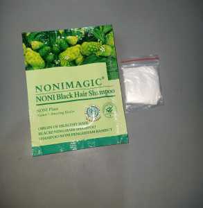 NONI MAGIC Bsy Noni Magic Black hair shampoo Sachet Besar Halal ( HRG 1 /2 /3 / 6 SACHET )