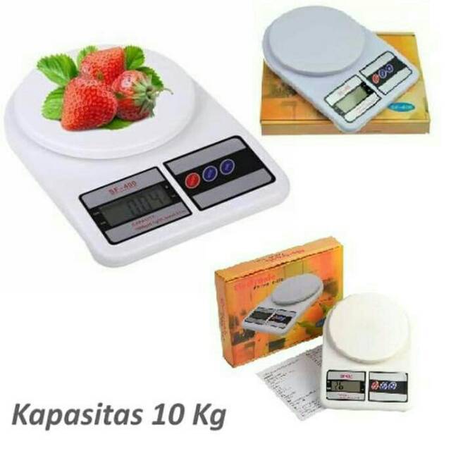 Timbangan Dapur Digital  Electronik Kitchen Scale SF400 timbangan kue