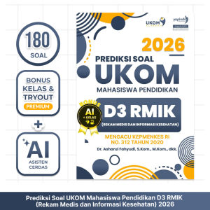 Buku UKOM Academy Soal UKOM D3 Rekam Medis 2026