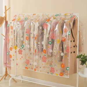 NOBLELYN Large Capacity Clothes Dust Cover Dustproof Thicken Dust Cover Cloth High Quality Waterproof Clothing Hanging Organizer Covers