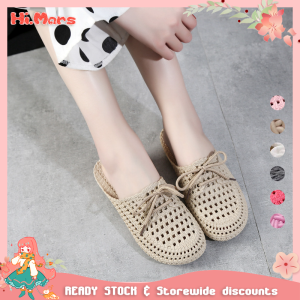Hi. Phong Cách Hàn Quốc Nữ Mars Xăng Đan Mang Ngoài Trời Dép Đi Trong Nhà Mềm Thoáng Khí Giày Lỗ Thoáng Nữ