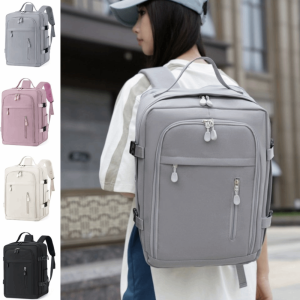 ANGEL Large Capacity Travel Backpack Waterproof High-End Laptop Backpack Stylish Durable Student Backpack College Student