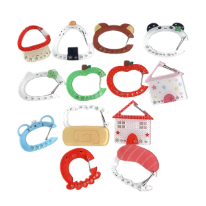 Portable Acrylic Pendant Handbook Decoration Keychain Charm Ita Bag Buckle Backpack Accessories for Everyday Use