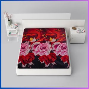 Sprei Resleting Sarung Kasur Risleting Tinggi 20cm Motif Elegan Cover Kasur LP