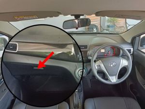 ORIGINAL PERODUA AXIA BEZZA MYVI ECO DCVT 2018> GLOVE BOX LOCK DASHBOARD DRAWER LOCK LACI 55560-BZ060-C0