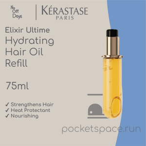 Kerastase Elixir Ultime Refillable Hydrating Hair Oil (Refill) 75ml