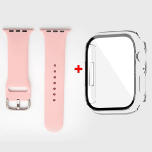 strap+tempered glass for apple watch series 8 7 6 SE 5 4 3 2 1 45mm 41mm bracelet band for i watch 41mm 45mm 44mm 40mm 38mm 42mm Screen protection case