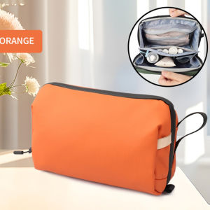[SG Stock]Travel Storage Bag Portable Underwear Socks Cosmetics Organizer Bag Waterproof Toiletry Pouch with Handle for Travel Luggage
