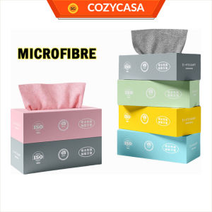 【COZYCASA】Disposable Microfibre Cleaning Cloth Multi-Purpose Kitchen Wipes for Home Use