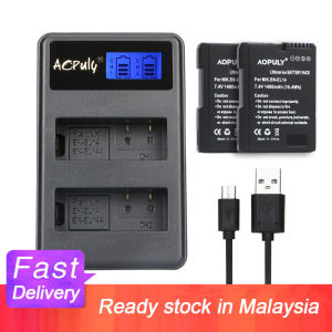Aopuly 2pcs EN-EL14 ENEL14 EN EL14 camera battery and 1pcs LCD DUAL USB Charger for Nikon D5300 D5200 D5100 D3100 D3200 D3300 P7100 P7000 P7700 DSLR Camera