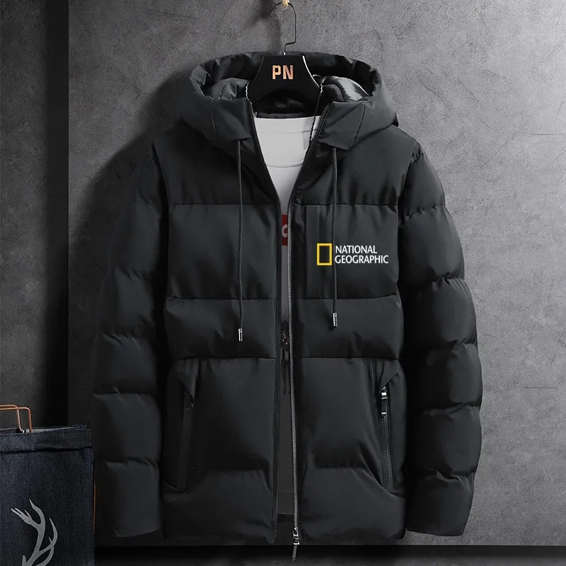 National Geographic Down Coat Black L – Peeces