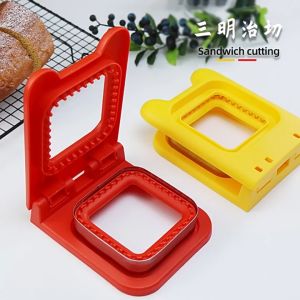 Sandwich Bread Toast Mold Multi Functional DIY Bread Cutter Bento Accessories roti panggang acuan