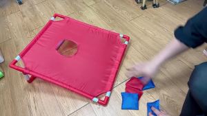 Childrens Sandbag Throwing Board Parent-Child Interactive Throwing Leisure Indoor and Outdoor Sports Game Toy