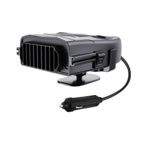 DUOJI Auto Interior Electric Cooling Heating Fan 360 Degree Rotation Heating Cooling Fan Demister Defroster Automobile Windshield Defogging Portable Space Heater Automobile Accessories