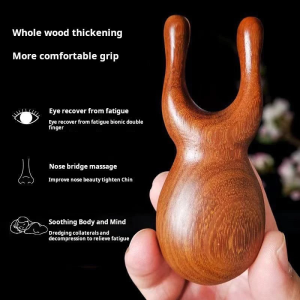 Sisir Pijat Cendana Perawatan Wajah Kepala dan Mata untuk Keseimbangan & Kenyamanan Maksimal