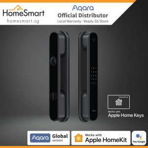 Aqara D100 Zigbee Smart Lock With installation (International Edition with Apple Home Keys)