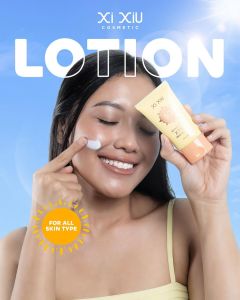 Sunscreen Terbaik Xixiu Mencegah Kulit Terbakar Dari Sinar Matahari - Xixiu Protect Me Sunscreen SPF 50 SPA+++ 30ml