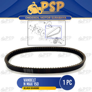 Vanbelt NMax 150 Old (Only) - Fan Van Belt Drive Belt Vbelt Panbel Fanbelt Fanbel Rantai Rante