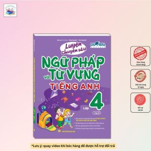 Sách - GLOBAL SUCCESS Luyện chuyên sâu ngữ pháp và từ vựng tiếng anh lớp 4 tập 2