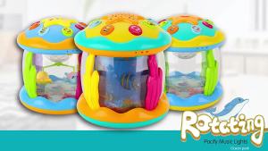 Baby Toys 1-3 Years Babies Ocean Light Rotary Projector Musical Toys Montessori Early Educational Sensory Toys for Toddler Gifts2026