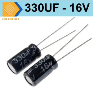 ( 10 CON ) Tụ 330uf 16V tụ hóa 330uf16V