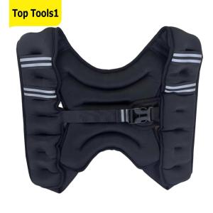 Versatile 5KG Weighted Vest with Reflective Stripe for Workout Running and Outdoor Fitness Training