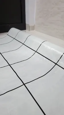 Karpet Lantai Plastik 1 Roll Aesthetic
