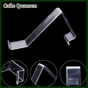 Caile Clear Plastic Shoe Store Display Stands Rack Holder Sandal Display Stands Resistant to Wear Durable Transparent Looks Textured