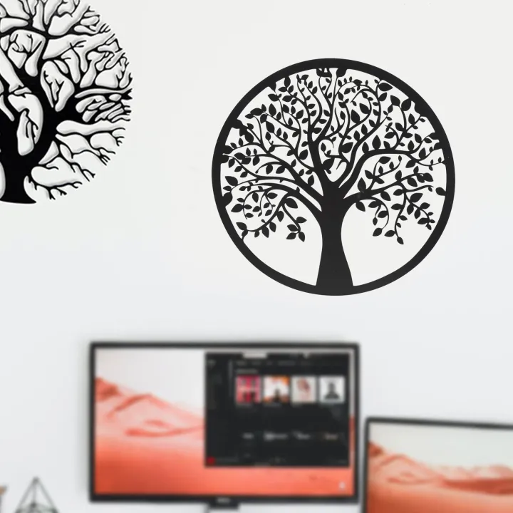 Jimdary Tree of Life Wall Art Metal Tree of Life Wall Art Hanging Sign ...