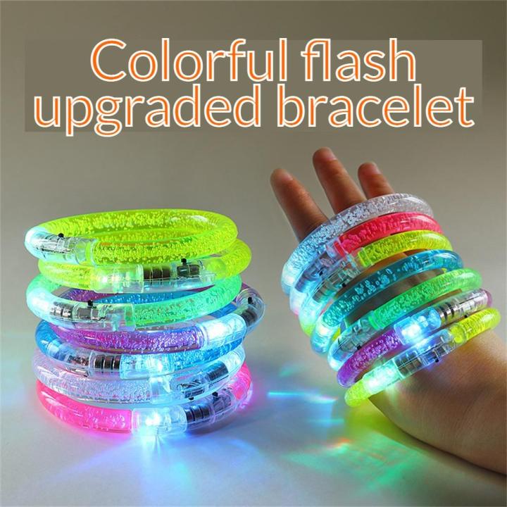 Mini Led Braclet Acrylic Light-emitting Bracelet, Best Selling Toy, LED Light-emitting ...