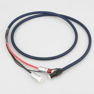 New Audiocrast OFC Silver Plated With Shielding RCA 5 Pin DIN XLR U Spade Plug Audio Phono Tonearm Cable with Ground Wire