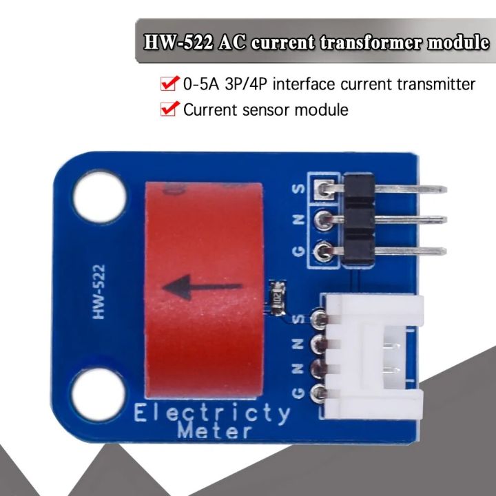 Electricity Meter(Analog) AC Current Sensor Current Transformer 5A for ...