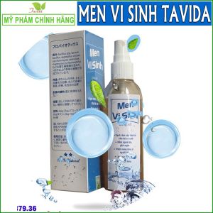 MEN VI SINH TAVIDA chai xịt sạch mụn lưng chai xịt đánh bay viêm nang lông