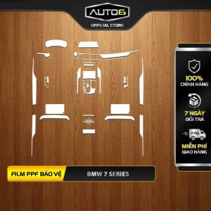 BMW 7 Series 2019-2024: Film PPF dán chống xước nội thất ô tô - AUTO6 < Chống xước và che mờ các vết xước cũ hiệu quả  >