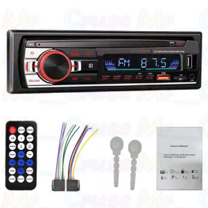 🇵🇭 JSD-520 12V Bluetooth Car Stereo FM Radio MP3 Audio Player 5V Charger USB/SD/AUX Auto Electronics Subwoofer 1 Din Auto Radio USB Phone Charge\Card Play \Remote Control\Hands free MP3 Multimedia Player