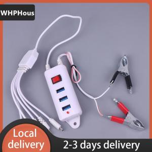 [COD] WHPHous Ship within 24 hours 3USB Clip With Switch Charger Mobile Phone Charger USB Interface Universal Battery Mobile Phone Charger
