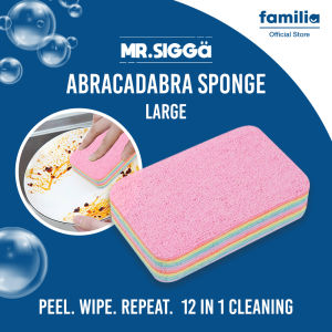 Mr. Sigga Abracadabra Sponge | PVA Microfiber for Dishwashing Cars Mirrors