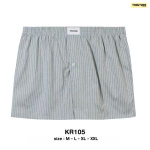 [Luula]Toogton บ๊อกเซอร์ชาย ผ้าเชิ๊ต ทรงกระบอก แพ็ค 1 ตัว เปิดเป้าได้ แบร์น toogton ผ้านุม เบา ใส่สบาย ทรงทันสมัยใส่นอน ใส่อยู่บ้าน ใส่แทนกางเกงใน อายุการใช้งานอย่างน้อย 3 ปี